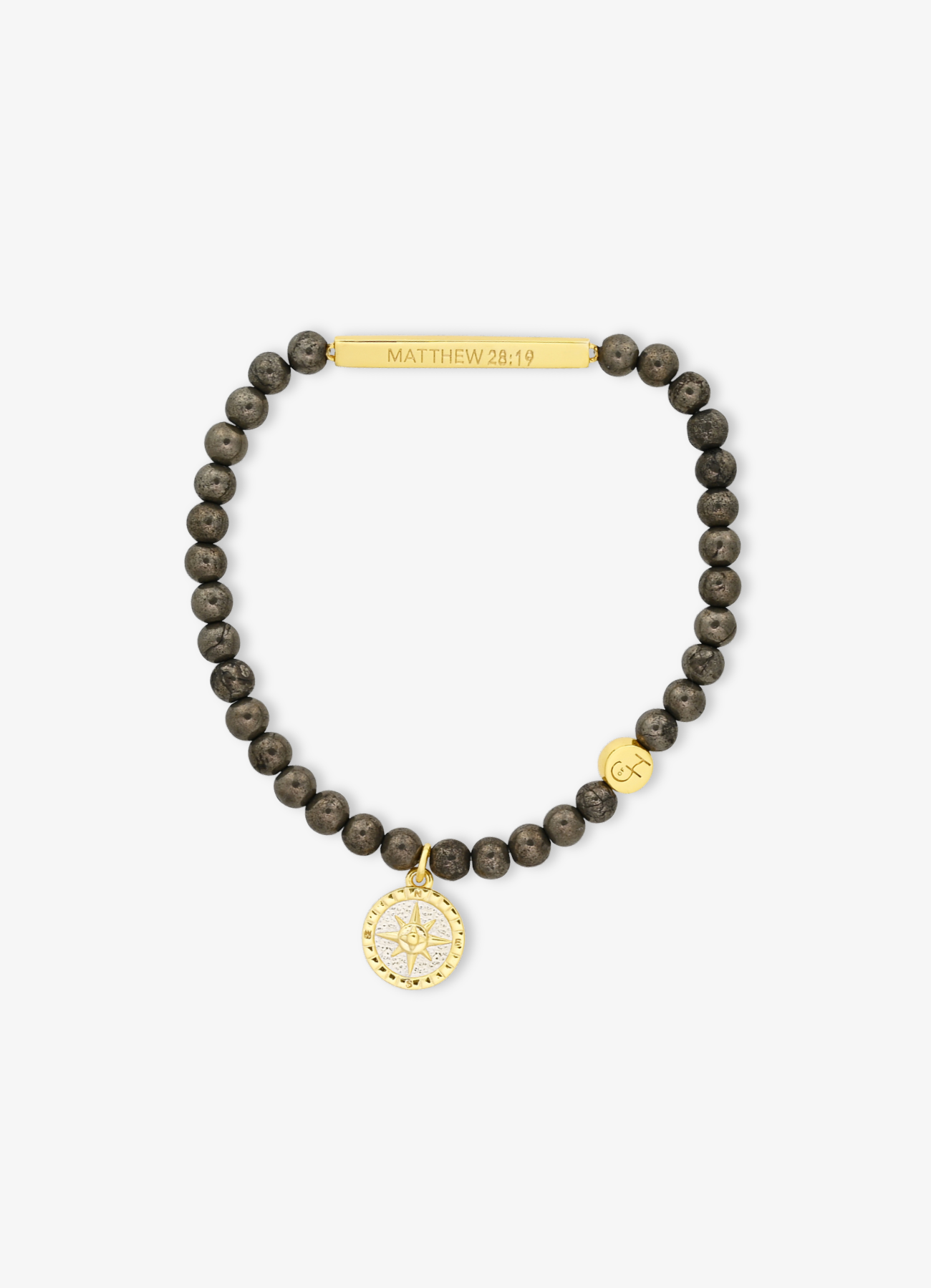 Go Out to All Nations Scripture Bracelet