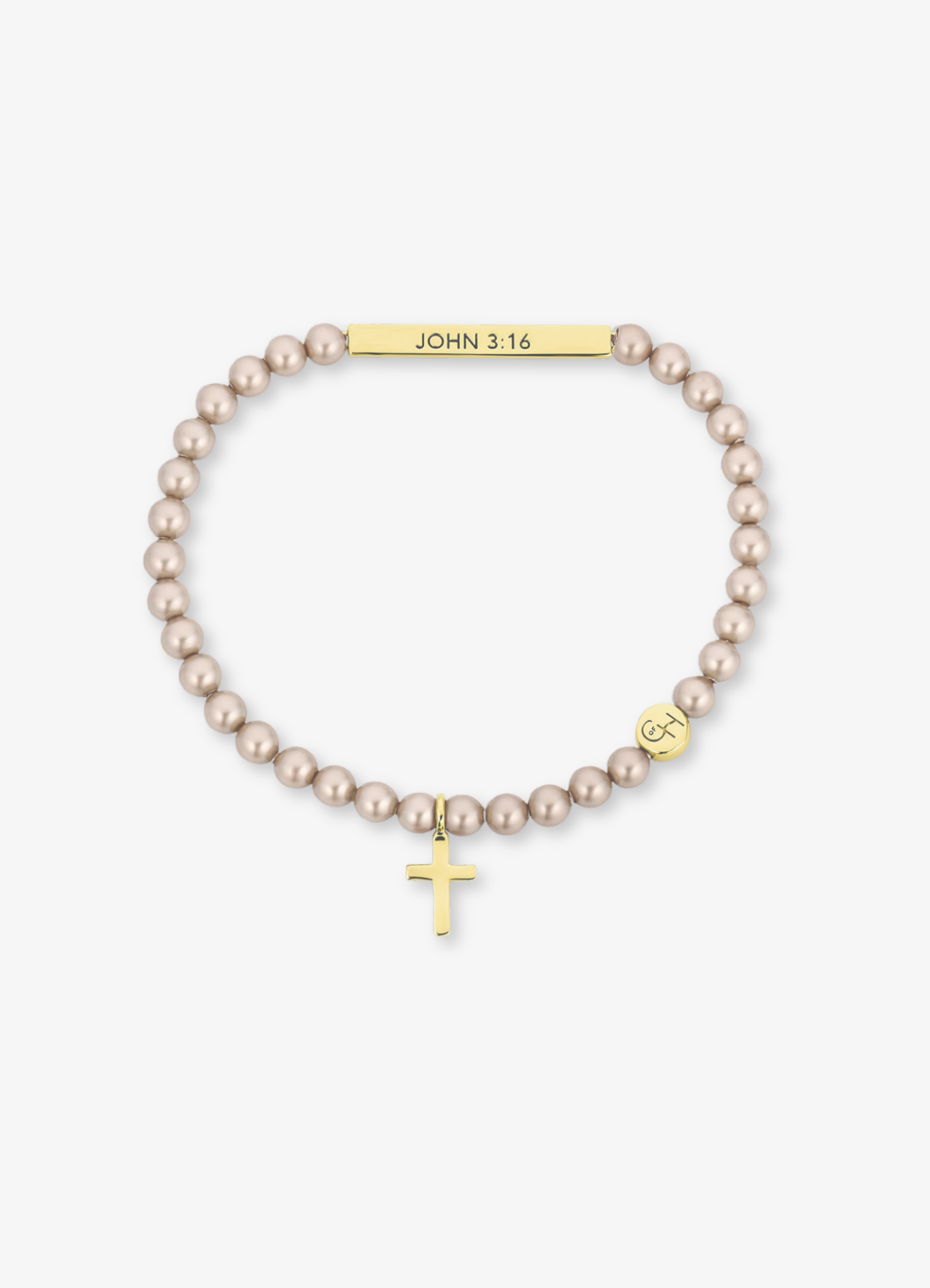 For God So Loved the World Scripture Bracelet