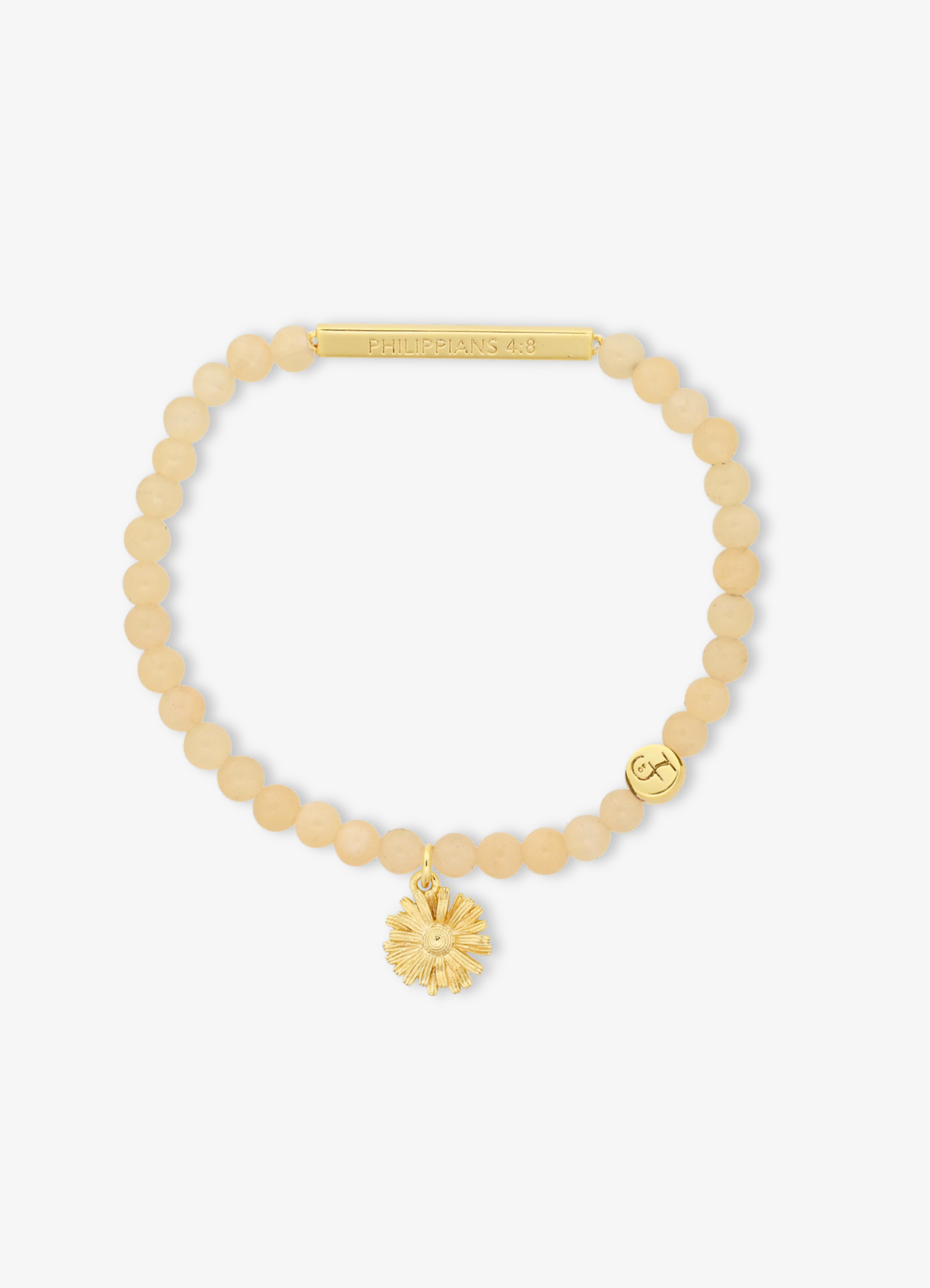 Think About Such Things Scripture Bracelet