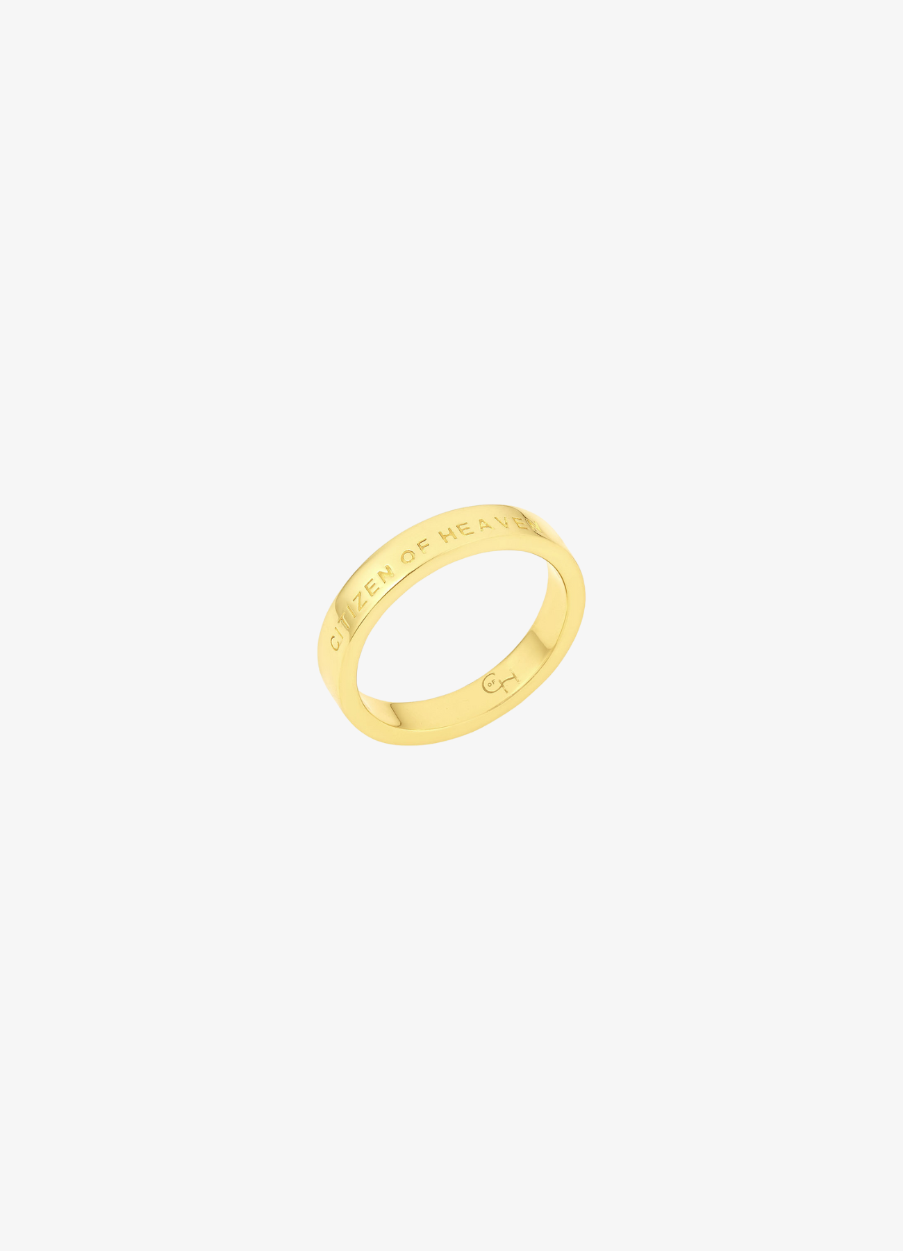 Citizen of Heaven Engraved Band Ring