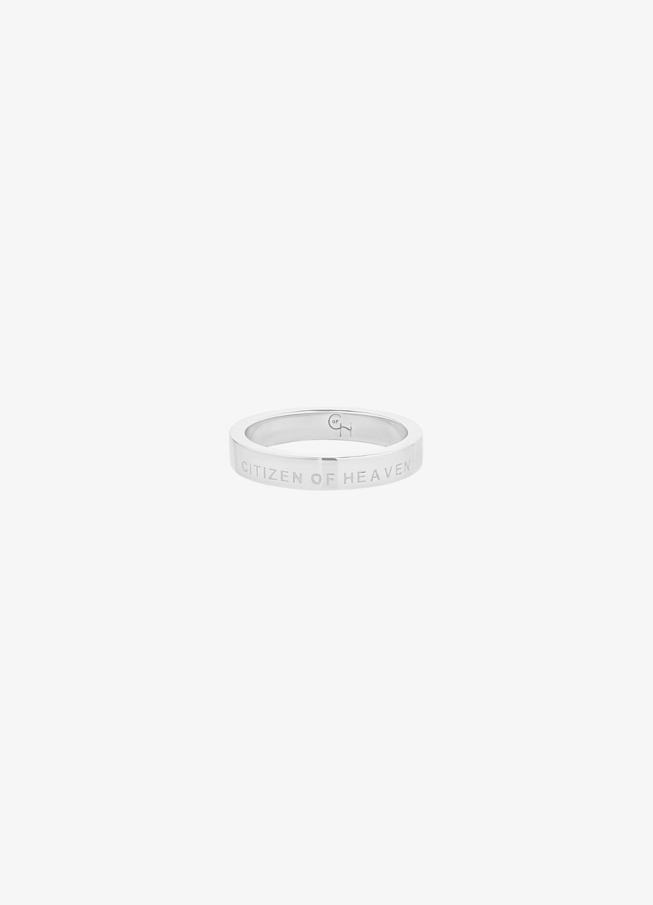 Citizen of Heaven Engraved Band Ring
