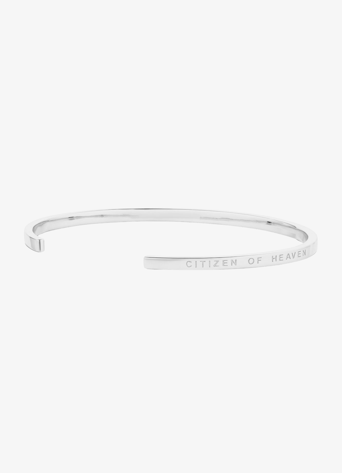 Citizen of Heaven Engraved Cuff