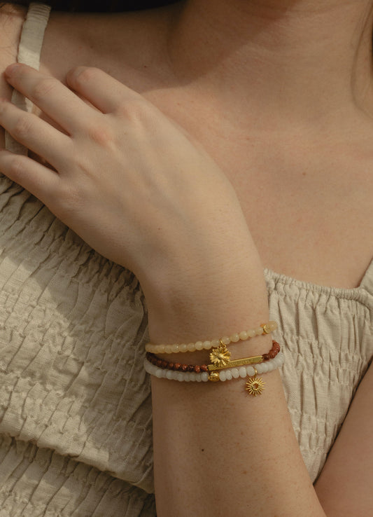 Think About Such Things Scripture Bracelet