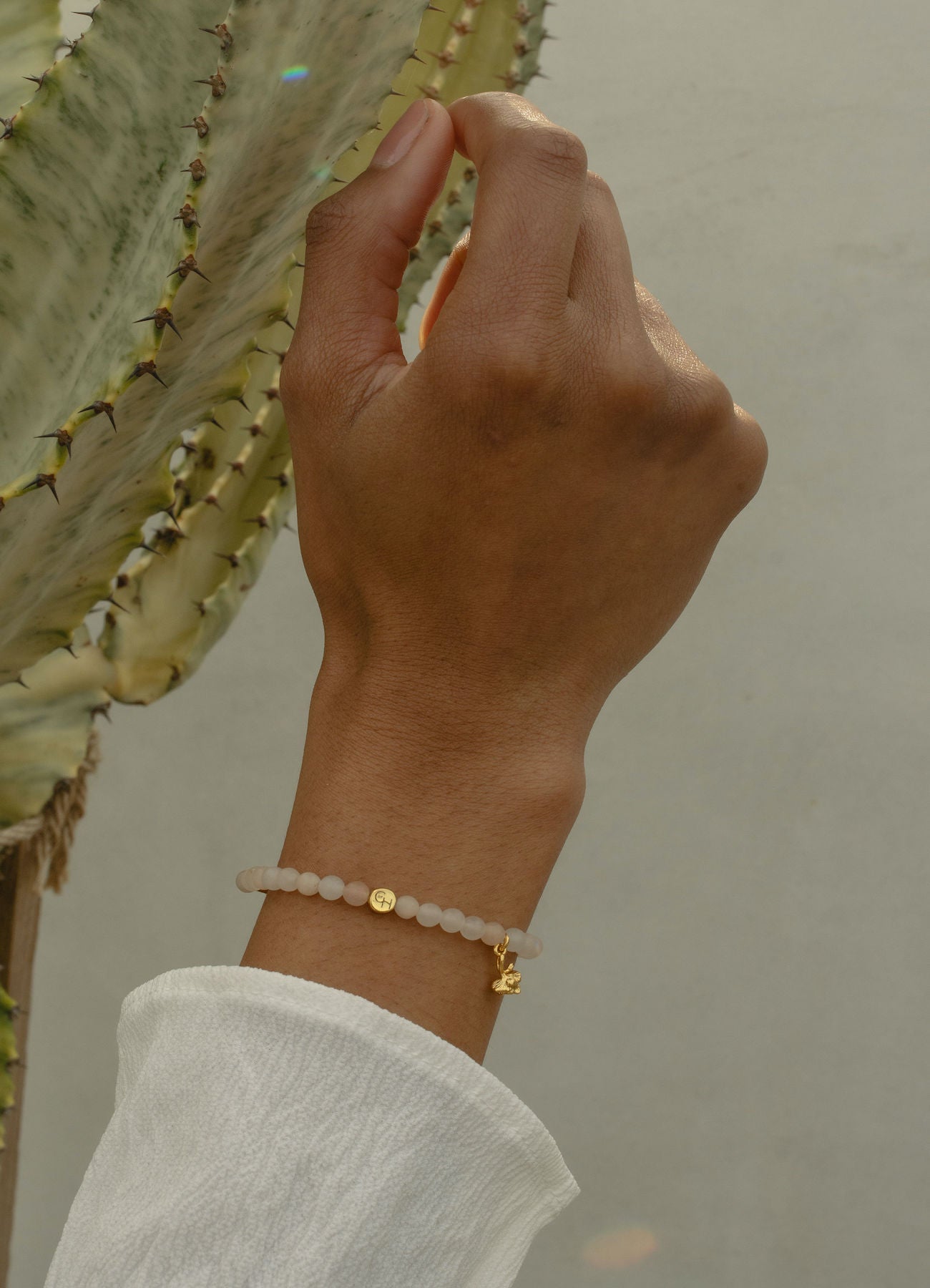 Consider the Wildflowers Scripture Bracelet