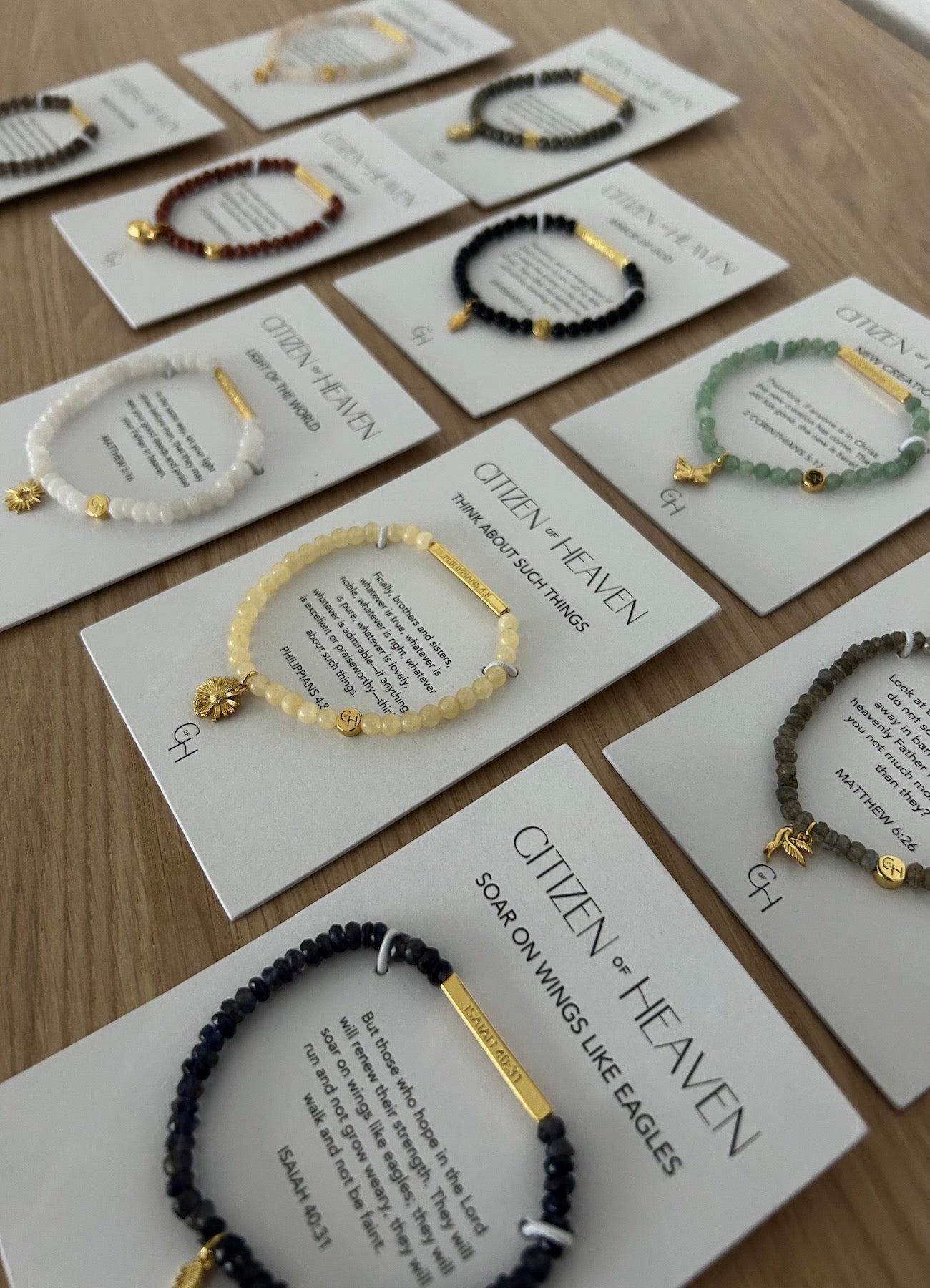Go Out to All Nations Scripture Bracelet